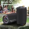 People enjoying a picnic in a park with outdoor speakers. Produktbild-Vorschau