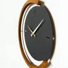 Opviq, Moon Time Wooden Metal Wall Clock - APS117, Orologi Anteprima dell’immagine prodotto 5