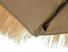 vidaXL Parasol avec mât en acier brun 269x269x235 cm Voir les images du produit 7