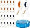 20 Stück Groß Pool Klammern Klemmzwinge - Poolabdeckung Produktbild-Vorschau 1