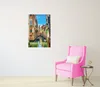 Wallario Poster - Urlaub in Venedig  Kanal zwischen bunten Produktbild-Vorschau 3