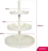 Etagere - H 55 cm - Weiß - Metall - 3 Etagen Produktbild-Vorschau 6