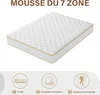 DEWINNER Matelas 140x190 Mousse 18 cm et Mousse A Mémoire Voir les images du produit 3