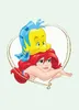 Poster Disney Die kleine Meerjungfrau – Ariel und Polochon Produktbild-Vorschau 1