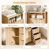 Mobile da bagno FCH, mobile da bagno con anta rigata, 3 Anteprima dell’immagine prodotto 3