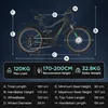 HITWAY Off-Road E-Bike 26 Zoll 4.0 Fat Tire MTB Produktbild-Vorschau 7