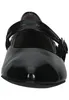 Paul Green Ballerina 1022-044, Lack/Brush, Schwarz, Damen Produktbild-Vorschau 5