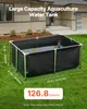 VEVOR Fischteich aus Segeltuch, 480 L Fischtank, faltbares Produktbild-Vorschau 2