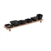 Excellent Houseware Tapas-Servierset, Keramik/Bambus, 50 x Produktbild-Vorschau 18