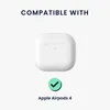 kwmobile In-Ear Kopfhörer Case für Apple Airpods 4 Hülle Produktbild-Vorschau 2