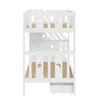 Letto a castello Flieks 90x200cm con 2 cassetti, letto a Anteprima dell’immagine prodotto 6