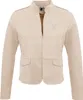 Trachtenjacke FIRENZE Beige mit Stehkragen, langen Ärmeln Produktbild-Vorschau 1
