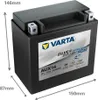 Varta Silver Auxiliary AUX14 Autobatterie 12Ah 12V 513 106 Produktbild-Vorschau 3