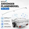 Bituxx zestaw 3 wieszaków do plandek płaskich 140 - 210 cm Podgląd zdjęcia produktu 2