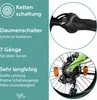 Marketing image showing bicycle components and features. Anteprima dell’immagine prodotto