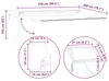 Möbel Manueller Markisenrahmen mit LEDs 2,5 x 2 mMarkisen - Produktbild-Vorschau 13