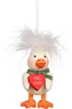 Osterschmuck Federentlein "Alles Liebe" (10cm) von Produktbild-Vorschau 1