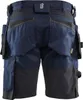 Blakläder Handwerker Shorts mit Stretch 1752, Farbe:Dunkel Produktbild-Vorschau 2