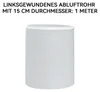 Abluftschlauch Klimaanlage 1 m, Ø150 mm, Linksgewinde, Produktbild-Vorschau 6
