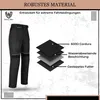 Motorradhose Cordura Textilhose Schwarz, Größe:56/2XL Produktbild-Vorschau 6