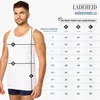 Ladeheid - Débardeurs sans manches en coton pour homme, lot Voir les images du produit 6