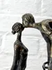 Gilde Skulptur, Paar, "Kiss me", Fahrradmotiv, Kunstharz, Podgląd zdjęcia produktu 5