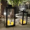 2pcs Métal XXL Lanterne Set Noir Lanterne de jardin Voir les images du produit 5