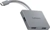 LENOVO USB-C 4 in 1 travel hub Gen2 Schwarz Produktbild-Vorschau 1