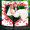 Belle Vous Herz zum Ausschneiden Hochzeit Deko - L2 x B1,8m Produktbild-Vorschau 8