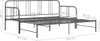 Divano letto allungabile in metallo grigio 90x200 cm Anteprima dell’immagine prodotto 7