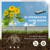 Outsunny Hochbeet aus Stahl, 241 x 90,5 x 30 cm Produktbild-Vorschau 4