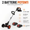 Tagliabordi a Batteria 21V 1200W, 2×2,0Ah, 18.000 giri/min, Anteprima dell’immagine prodotto 7