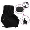 Cloris DesignMöbel Massagesessel mit Aufstehhilfe Schwarz Produktbild-Vorschau 5