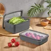 Vorratsdosen mit Deckel Luftdicht, BPA-frei, (3er Set, Produktbild-Vorschau 2