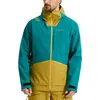 Hardshelljacke "Chaser Evo Shell Jkt M" von La Sportiva in Türkis und Gelb; geeignet für Herren. Produktbild-Vorschau