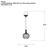 Star Trading LED Solar Lampe hängend schwarz 19x24cm 481-70 Produktbild-Vorschau 9