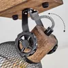 Cotes »Cotes« Deckenlampe, Holz/Metall, Braun/Schwarz, Produktbild-Vorschau 3