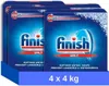 Finish  Sól do zmywarki - Zwykła - 4 kg - 4 sztuki - Podgląd zdjęcia produktu 1