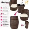 TecTake 403140, Černá, Hnědá, 2 sedadlo/sedadel, Dospělí a Náhled obrázku produktu 3