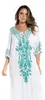 SolidKeus - Camisón tipo caftán de corte amplio para mujer Vista previa de la imagen del producto 3