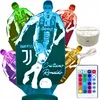Cristiano Ronaldo CR7 Juventus Luce notturna a LED per Anteprima dell’immagine prodotto 1