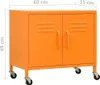 vidaXL Armadio arancione 60x35x56 cm in acciaio Anteprima dell’immagine prodotto 11