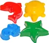 Teddies Formičky Bábovky na písek plast mořská zvířátka 4 Náhled obrázku produktu 4
