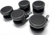 5x Bürostuhlrollen 11mm Stift Ø60mm Rollen Stuhlrollen Produktbild-Vorschau 1