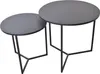 LOFT42 Elvy Set Beistelltischs rund - schwarz - Ø49x52 Produktbild-Vorschau 3