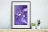 MuchoWow® MuchoWow® Gerahmtes Poster Fisch - Meer - Lila - Produktbild-Vorschau 4