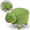 Grüner Frosch puff für Kinder 28x25cm Produktbild-Vorschau 1