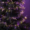 LED Draht Büschellichterkette Compact - 480 pink-/bernstein LED - L:6m - 8 Funktionen - Trafo - gold Produktbild-Vorschau