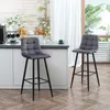 Zestaw 2 stołków barowych HOMCOM, stołki bistro, stołki Podgląd zdjęcia produktu 2