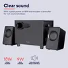 Trust Avora 2.1 PC Lautsprecher mit Subwoofer, 18 W (9 W Produktbild-Vorschau 5